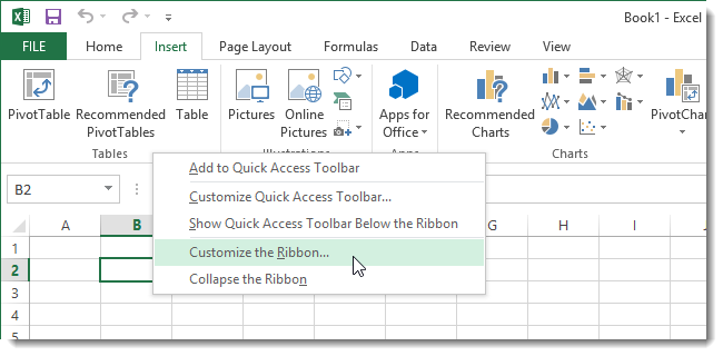 How to use AutoCorrect to assign keyboard shortcuts to characters in Excel 2013