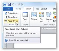 How to use breaks in Microsoft Word to better format documents