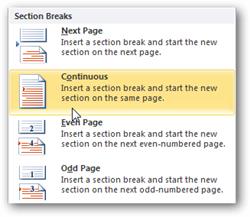 How to use breaks in Microsoft Word to better format documents