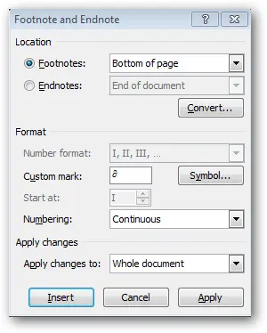 How to use footnotes in Microsoft Word