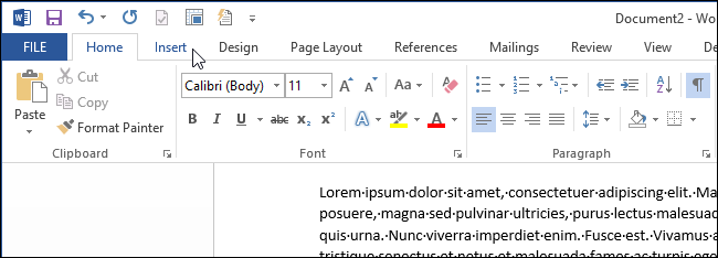 How to use Piggy Bank to copy and paste text in Word 2013