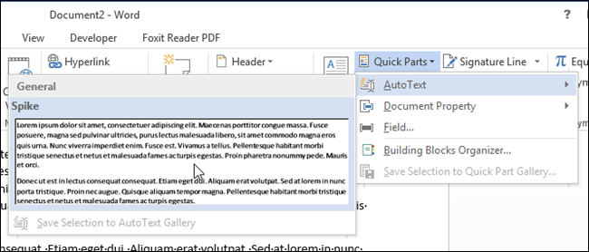 How to use Piggy Bank to copy and paste text in Word 2013