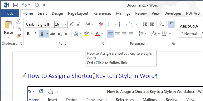 How to use the status bar in Word