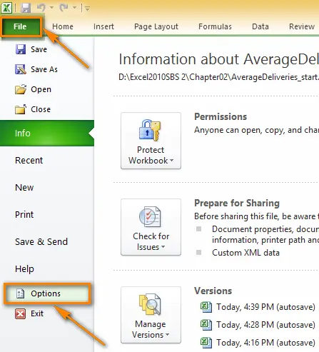 How to view, edit, and delete document properties in Excel 2010 and 2013