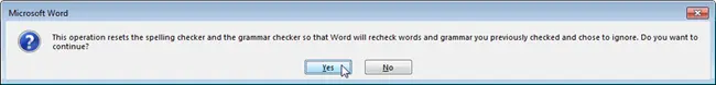 How to work with the Spelling panel in Microsoft Word