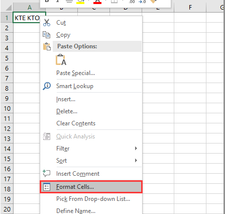 How to write text in a cell in multiple lines in Excel