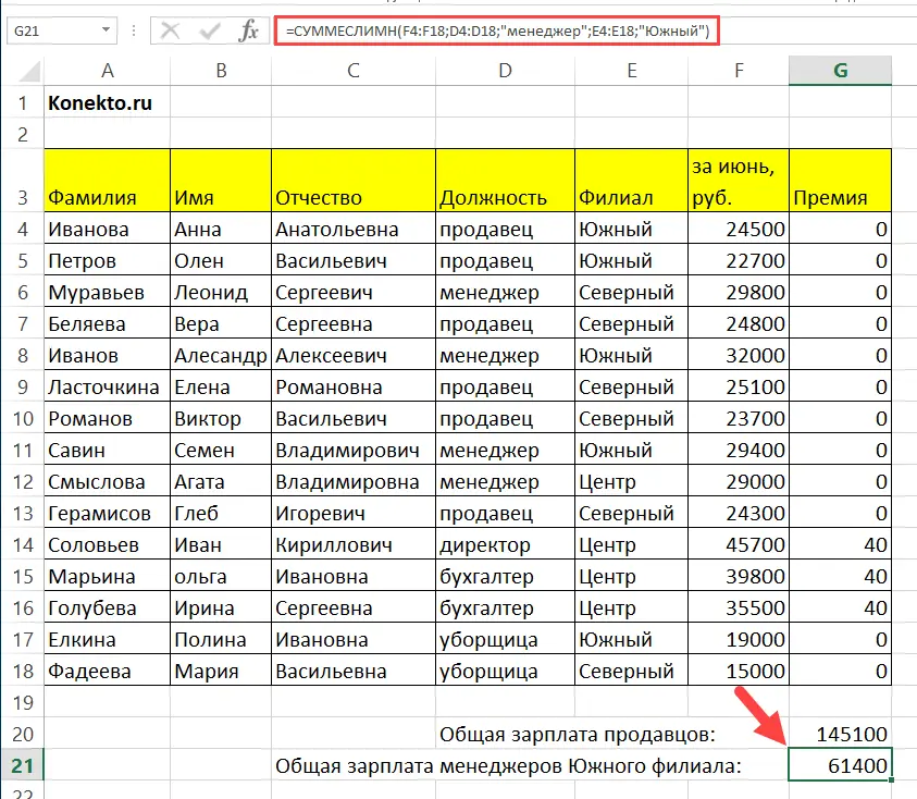 IF function in Excel. Examples (with multiple conditions)