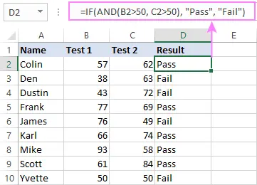 IF function in Excel. Examples (with multiple conditions)