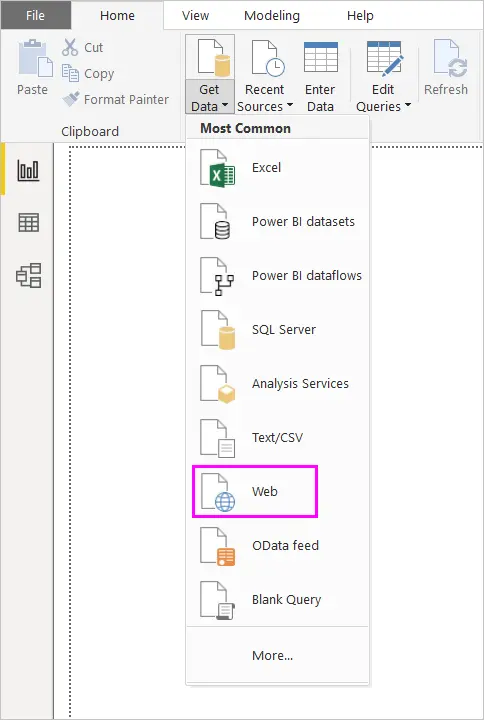 Import data from OneDrive and SharePoint to Power Query / BI