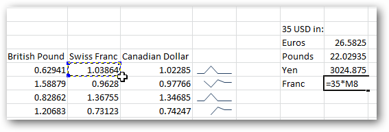 Import data into Excel 2010 from the web