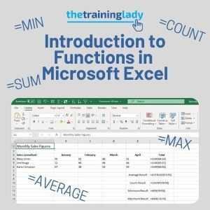 Introduction to Functions in Excel