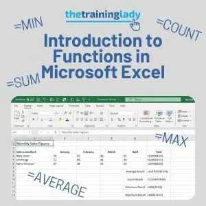 Introduction to Functions in Excel