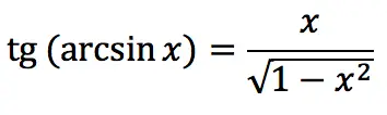 Inverse trigonometric function: Arcsine (arcsin)