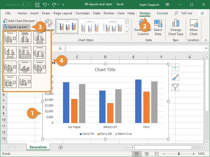 Layout, Style, and Other Chart Options