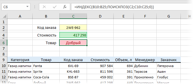 Left VLOOKUP