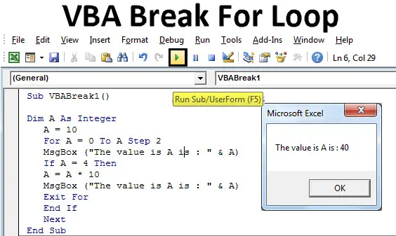 Loops in VBA