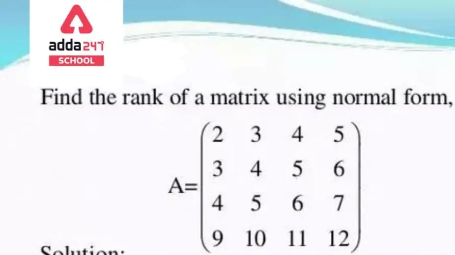 Matrix rank: definition, methods of finding