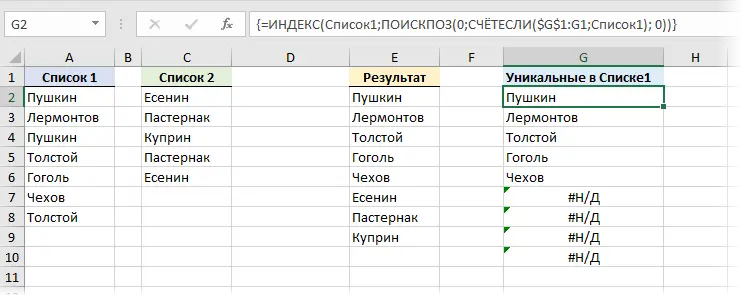 Merging two lists without duplicates