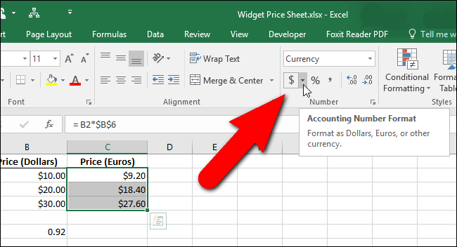 Money Format vs Financial Format in Excel