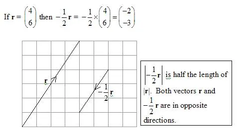 Multiply a vector by a number