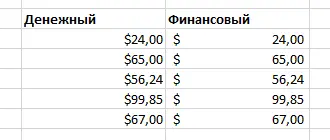 Number formatting in Excel