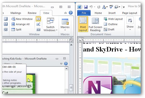 Optimizing the Microsoft Word Workspace