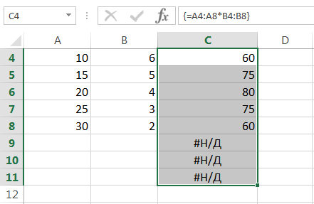 Overview of errors that occur in Excel formulas