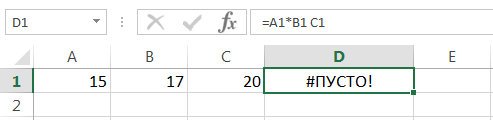 Overview of errors that occur in Excel formulas