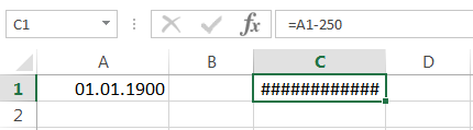 Overview of errors that occur in Excel formulas