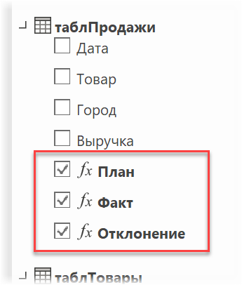 Plan-fact analysis in a pivot table with Power Pivot and Power Query