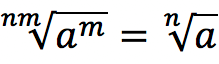 Properties of roots to the power n