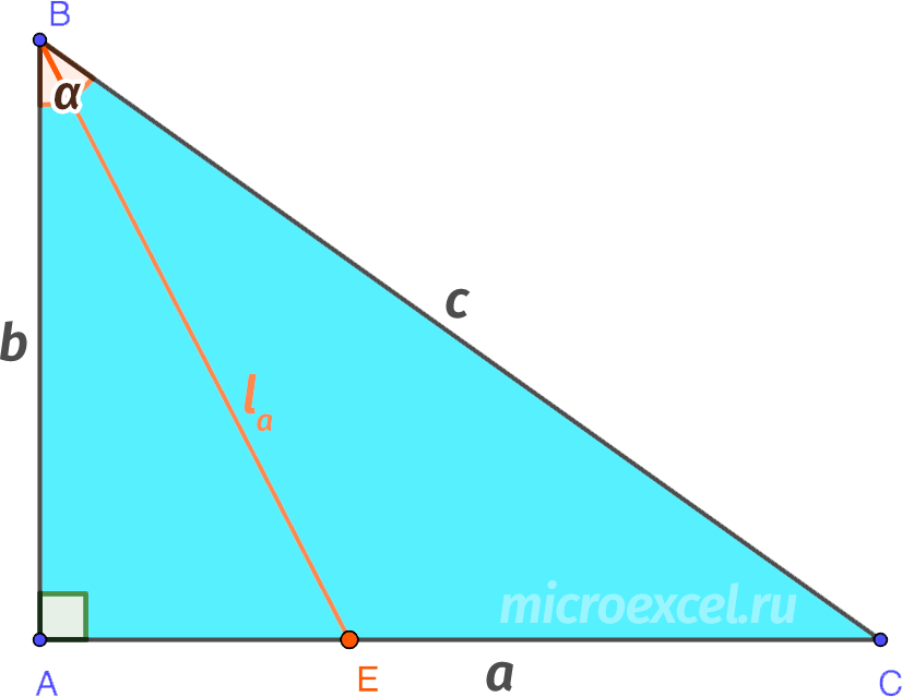 Properties of the Bisector of a Right Triangle