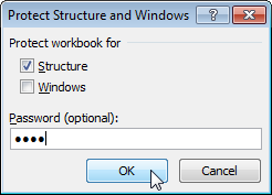 Protect Excel workbooks