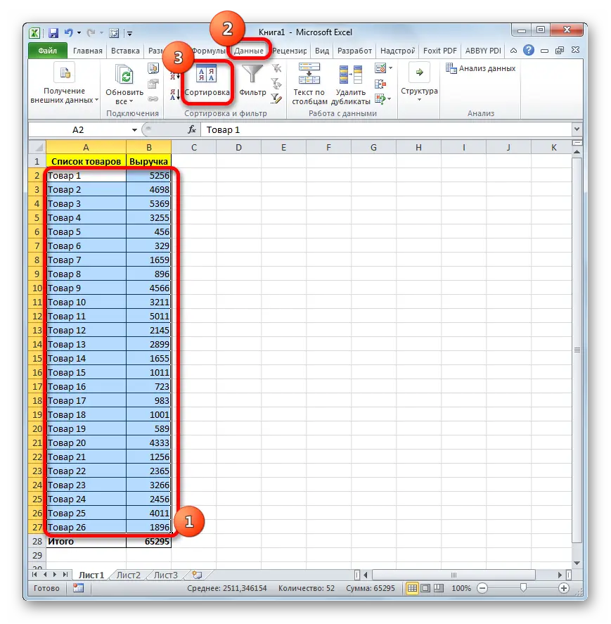 Quickly do ABC analysis in Excel