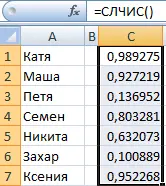 Random number generator in Excel in a range