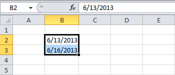 Range in Excel