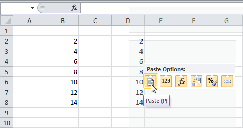 Range in Excel