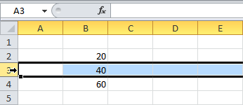 Range in Excel