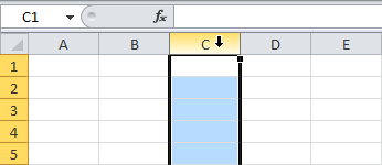 Range in Excel