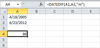 RAZNDAT function in Excel