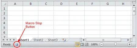 Recording a Macro in Excel