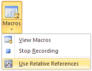 Recording a Macro in Excel