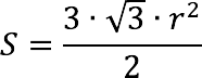 Regular Hexagon Area Calculator