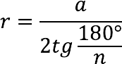 Regular polygon properties