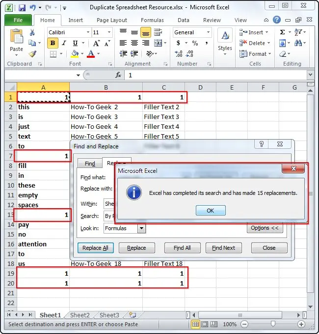 Remove duplicate rows in Excel