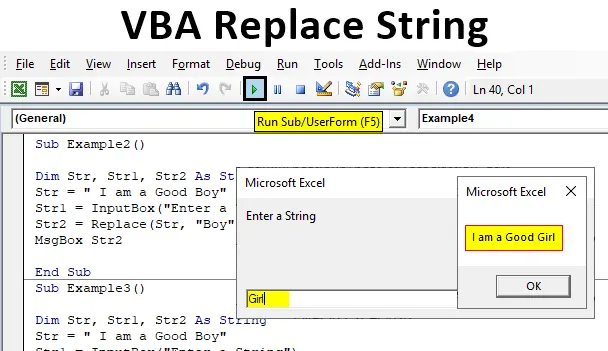 Replace &#8211; String Processing Functions (VBA Functions)