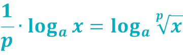 Root logarithm (fractional coefficient before logarithm)