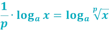 Root logarithm (fractional coefficient before logarithm)