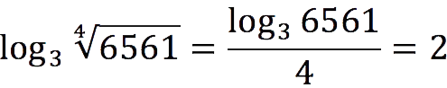 Root logarithm (fractional coefficient before logarithm)