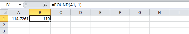 Rounding Numbers in Excel